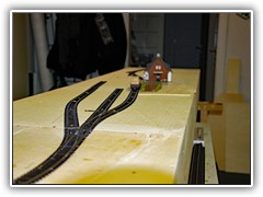 ein neues Modul (Bhf. Bärenstein) für unerse H0-Anlage mit den Abmessungen 2,40 x 0,5 m entsteht