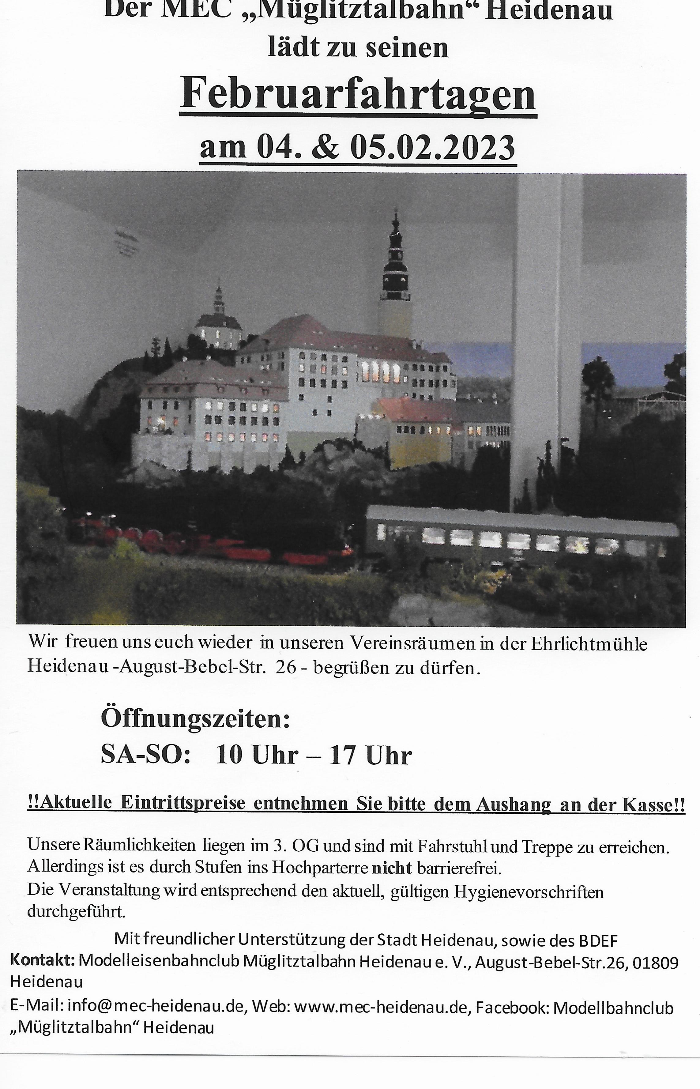 Februarfahrtage 2023